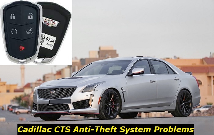 cadillac cts anti-theft-system-problems